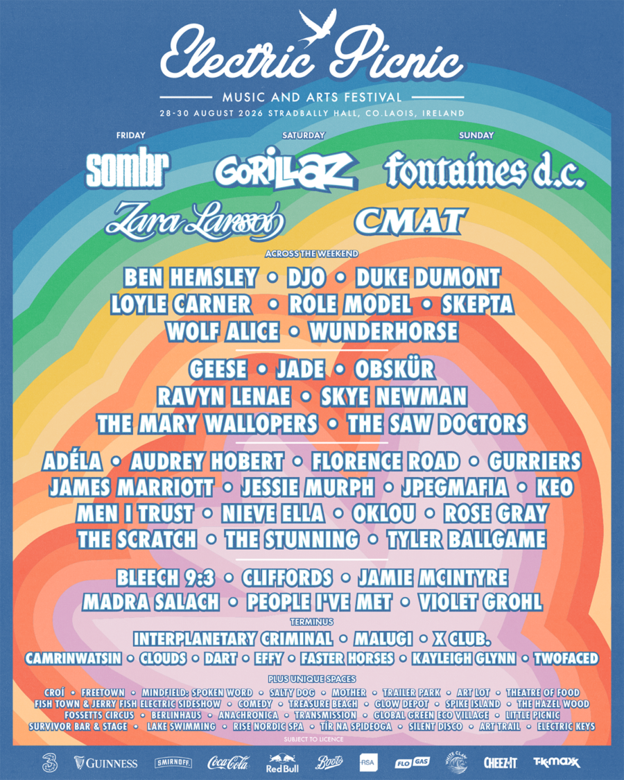 Electric Picnic 2026 lineup